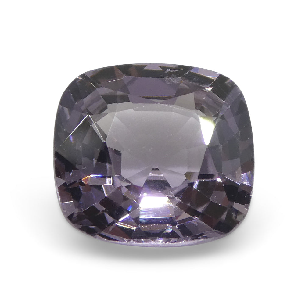 4.06ct Burmese Purple Spinel Rectangular Cushion Cut Gemstone by SkyJems, Rare Violet-Purple Single Stone