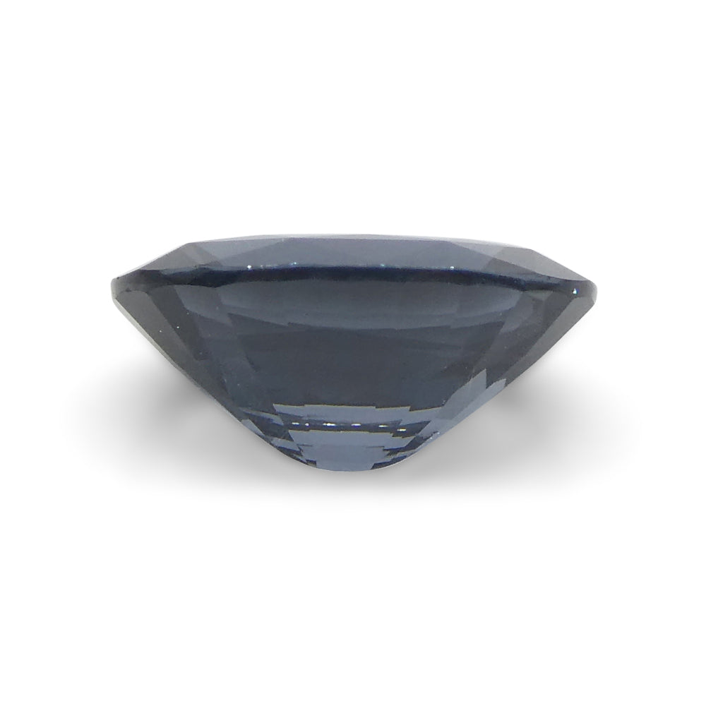 1.8ct Oval Blue Spinel from Burma, premium unheated gemstone by SkyJems, rare Myanmar blue gem with exceptional clarity