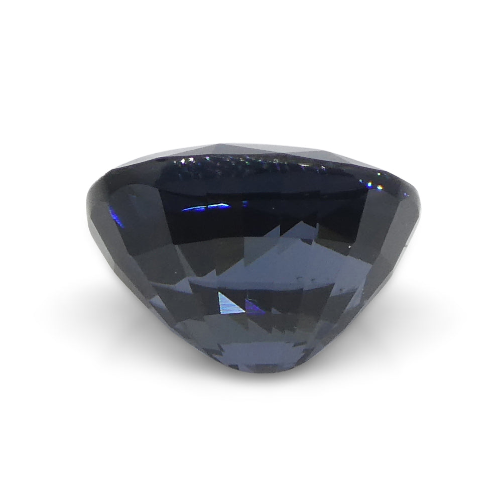 1.74ct Burmese Blue Spinel Oval Gemstone from SkyJems, premium medium-dark blue step-cut single stone