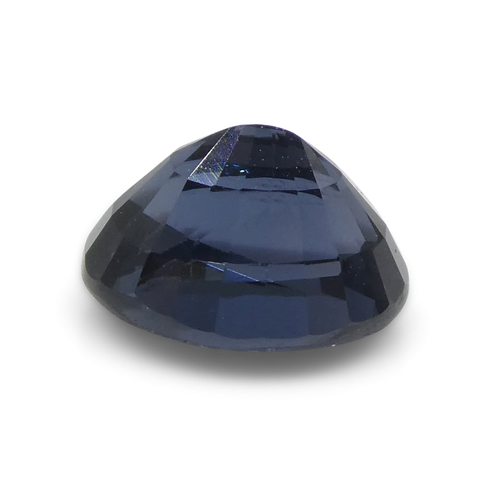 1.74ct Burmese Blue Spinel Oval Gemstone | Premium Rare Blue Step Cut from SkyJems Canadian Gem Experts