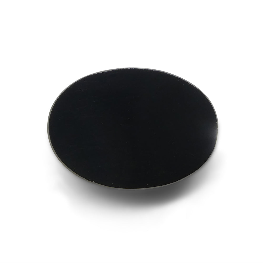 7.18ct Black Spinel Oval Rose Cut from Sri Lanka, premium loose gemstone by SkyJems Canadian gem specialists