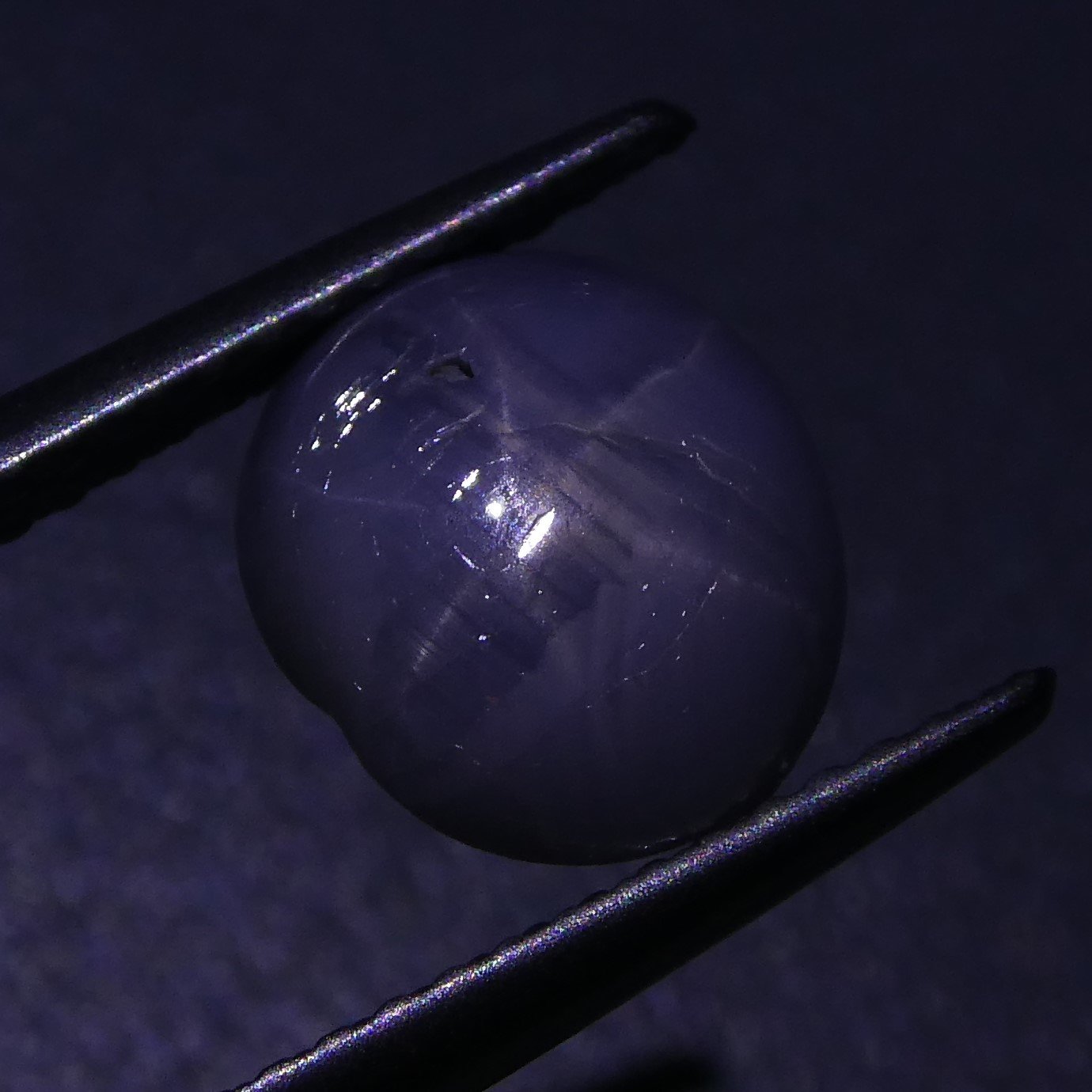 Rare 3.71 ct Blue Ceylon Star Sapphire - Unheated Oval Cabochon from Sri Lanka by SkyJems