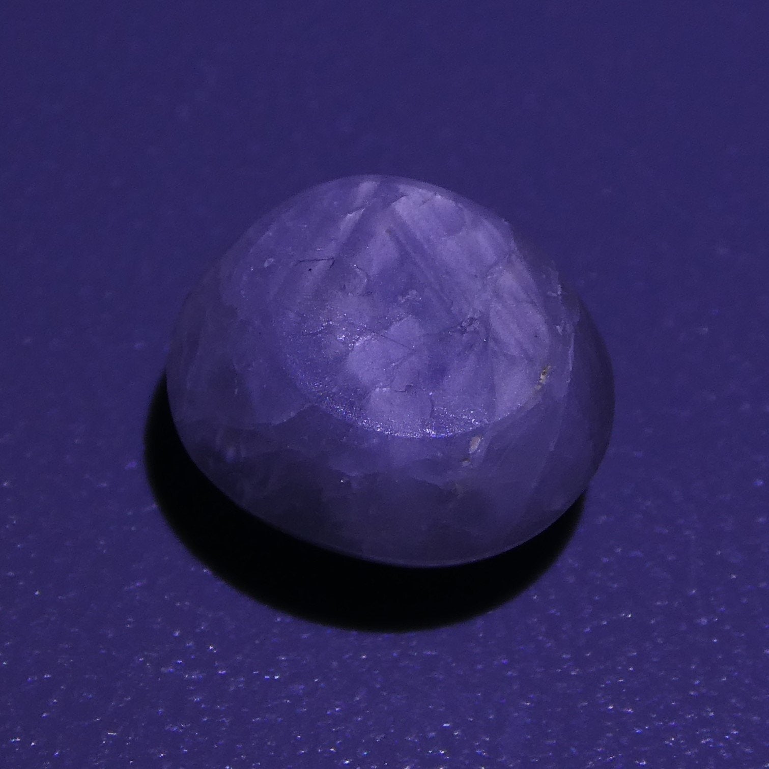 SkyJems 5.41 ct Blue Ceylon Star Sapphire: Rare unheated oval cabochon with stunning asterism from Sri Lanka