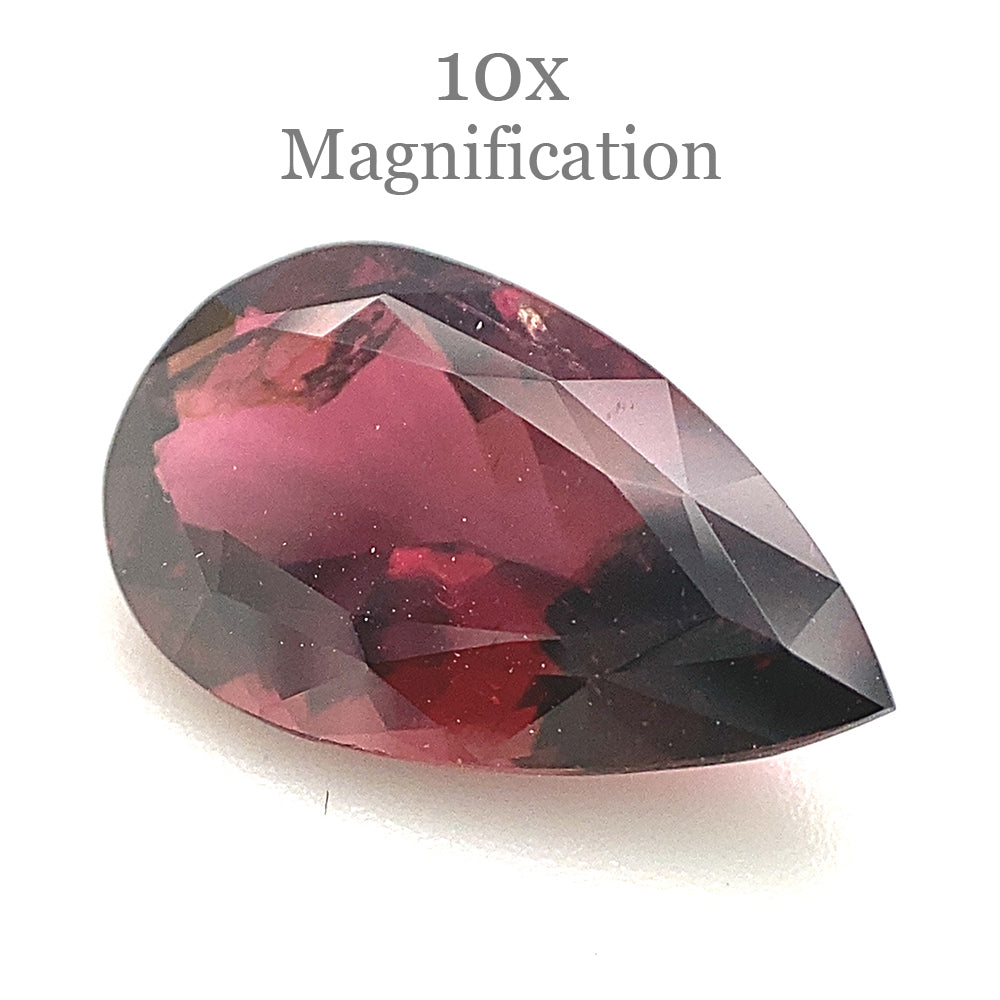2.97ct Brazilian Purplish Pink Cushion Tourmaline from SkyJems, rare unheated Rubellite gemstone with vibrant color