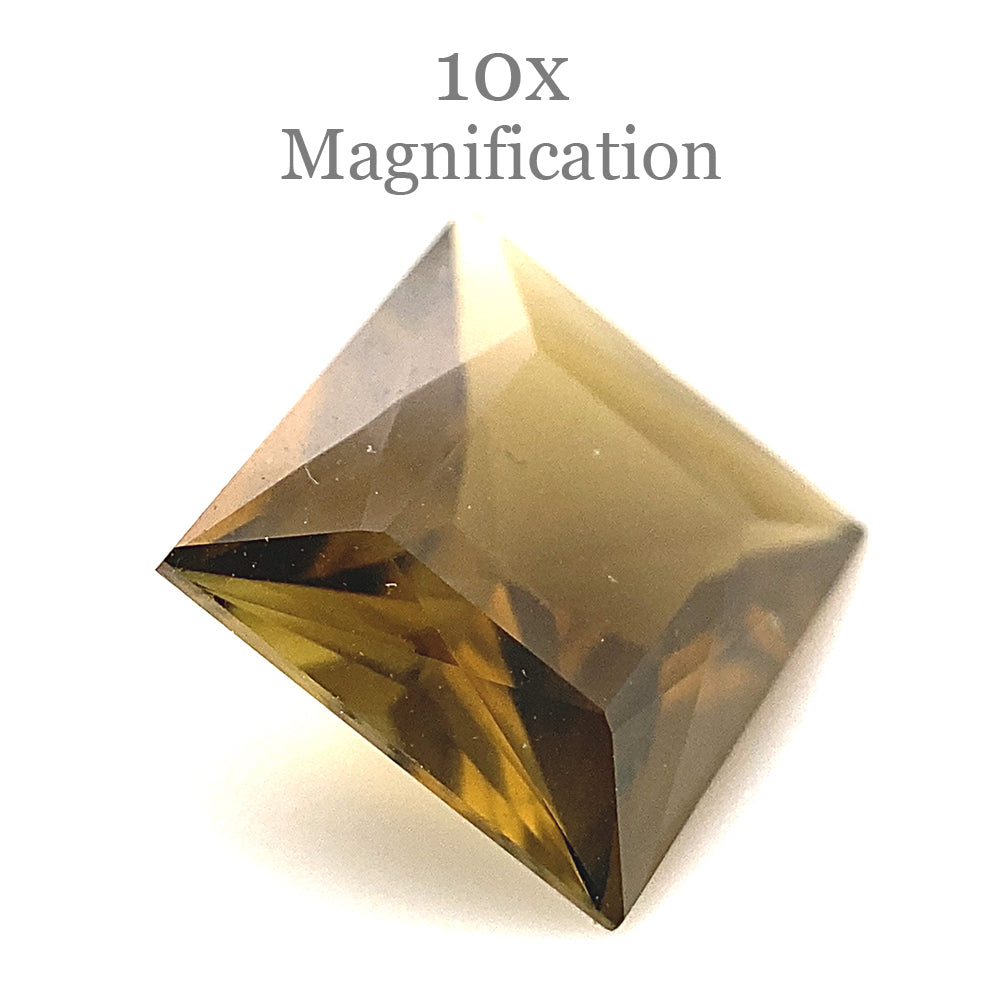 1.14ct Square orangy Yellow Tourmaline from Brazil - Skyjems Wholesale Gemstones