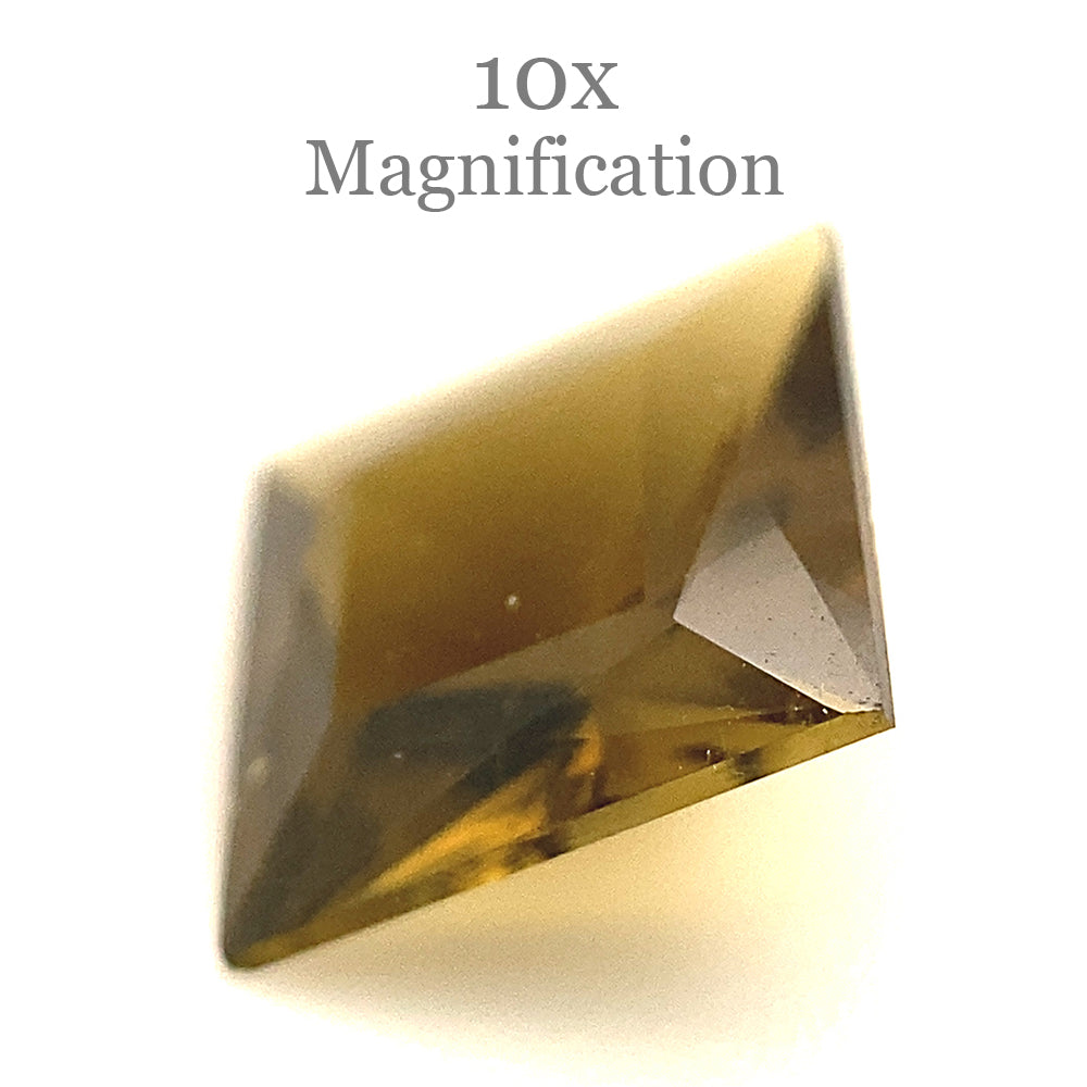1.14ct Square orangy Yellow Tourmaline from Brazil - Skyjems Wholesale Gemstones