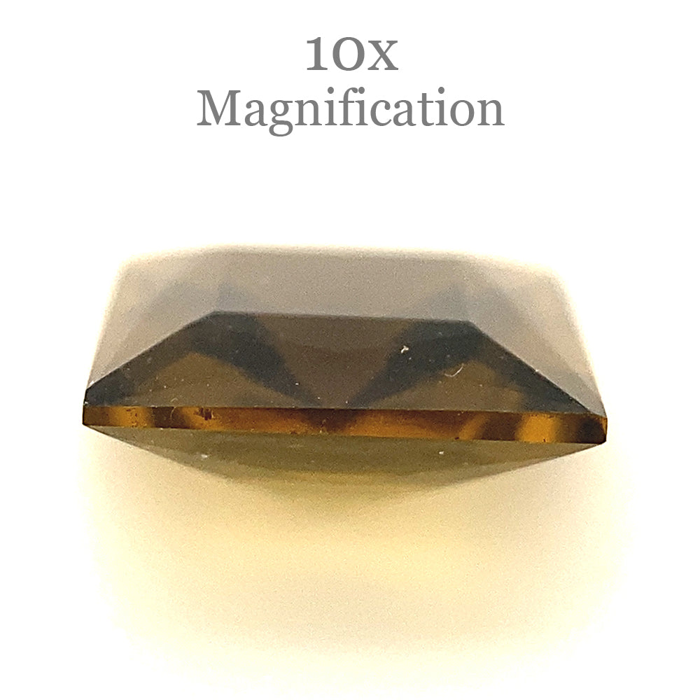 1.14ct Square orangy Yellow Tourmaline from Brazil - Skyjems Wholesale Gemstones