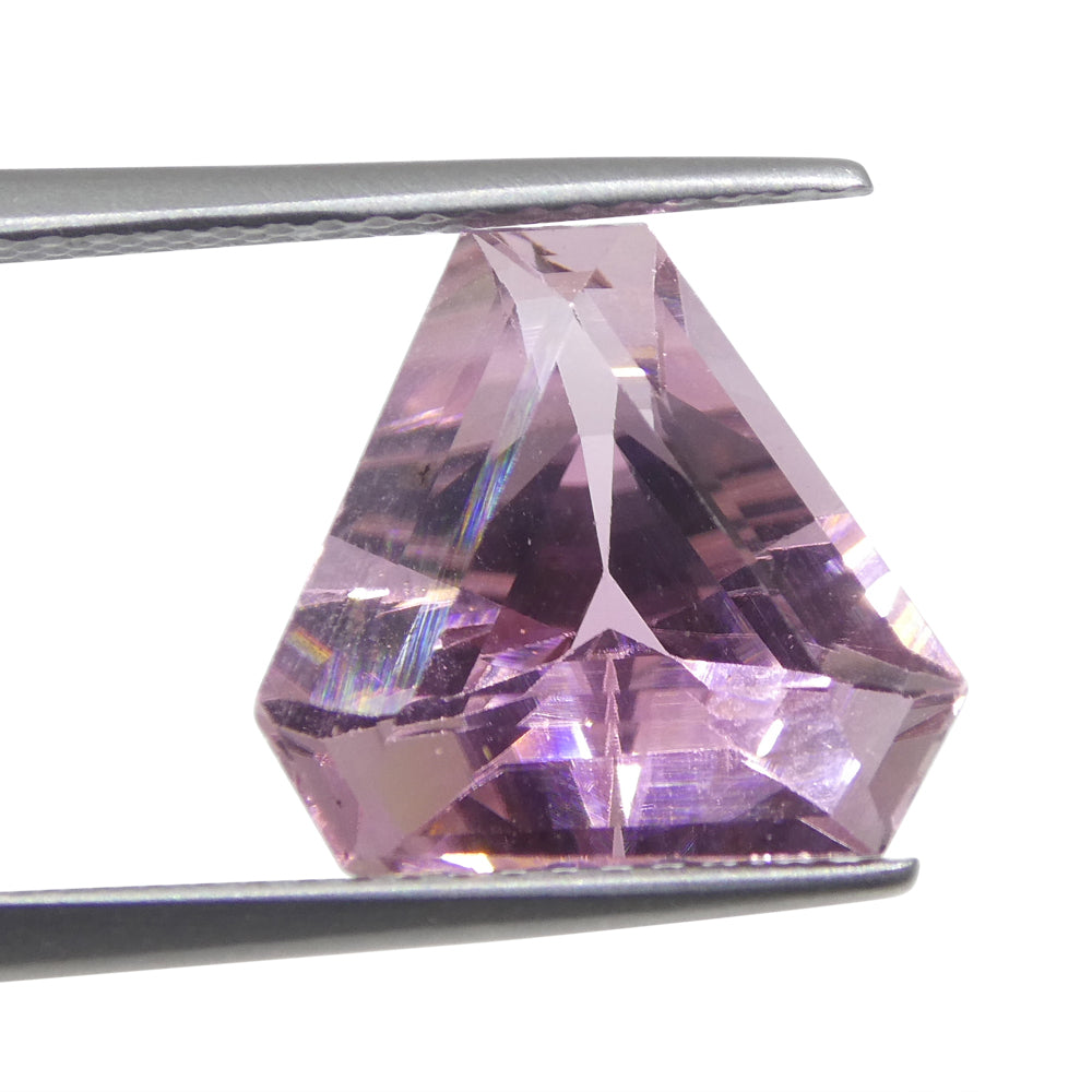 4.53ct Triangle Cut Corners Pink Tourmaline from Brazil - Skyjems Wholesale Gemstones