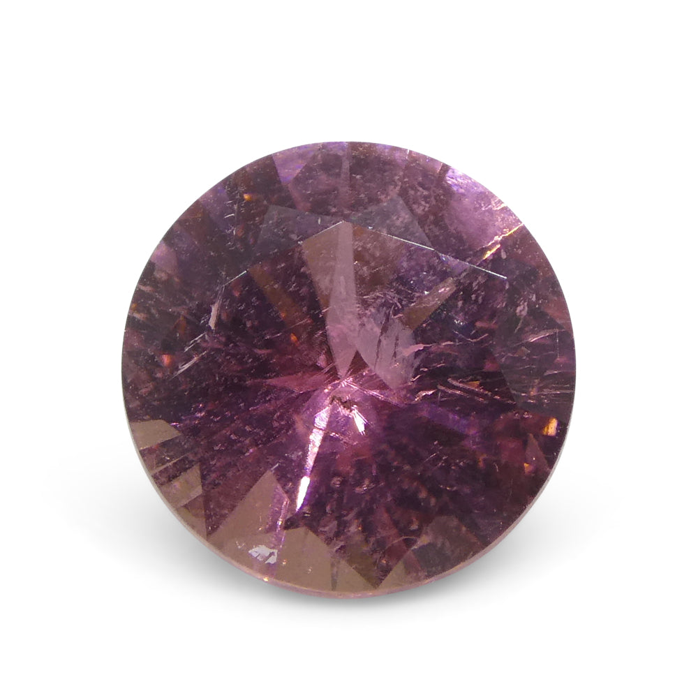 2.05ct Round Pink Tourmaline from Brazil - Skyjems Wholesale Gemstones