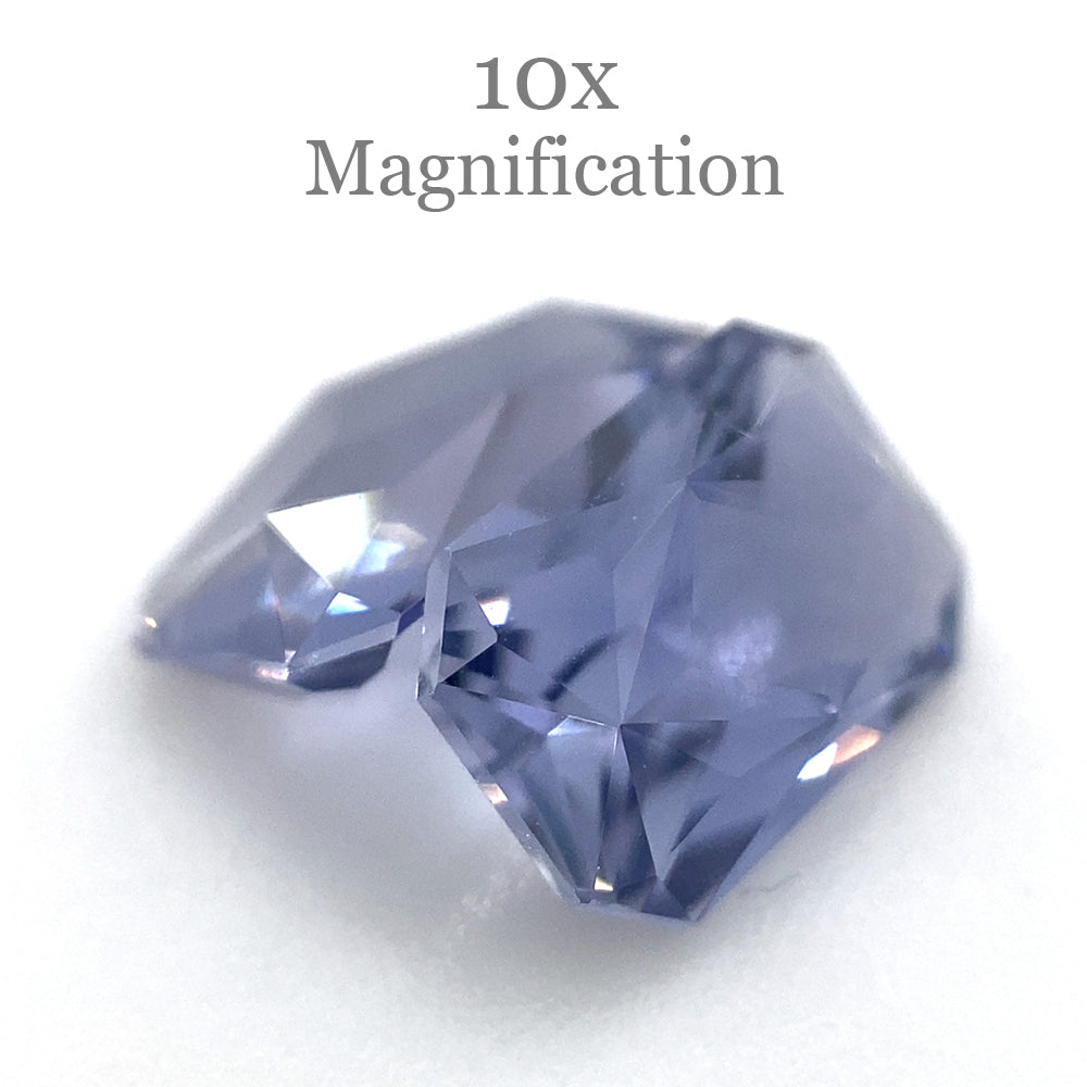 SkyJems 1.56ct Octagonal Tanzanite Precision Cut Pair, vibrant violet-blue gemstone from Tanzania, rare collector's gem