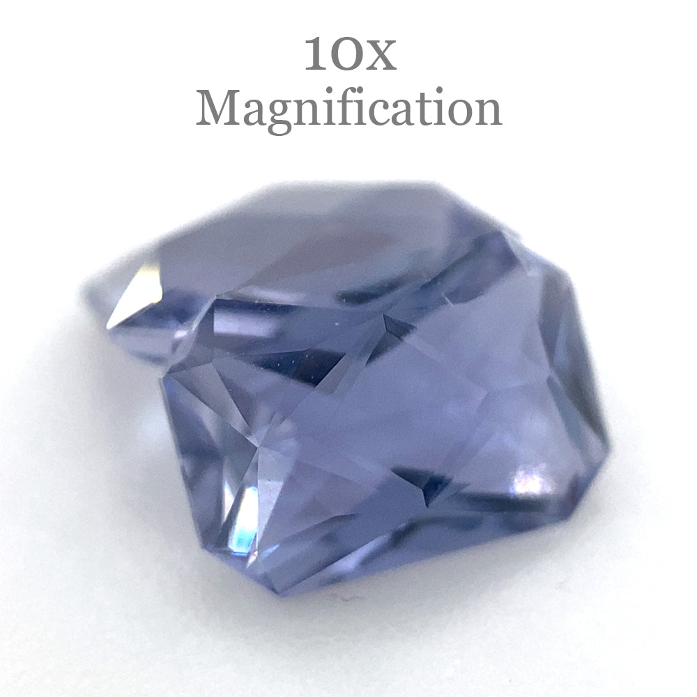 SkyJems 1.56ct Octagonal Tanzanite Precision Cut Pair, vibrant violet-blue gemstone from Tanzania, premium gem quality