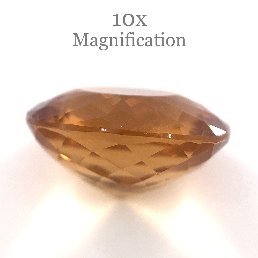 9.25ct Brazilian Golden Yellow Heliodor Beryl Cushion Cut Gemstone by SkyJems Canadian Gem Experts