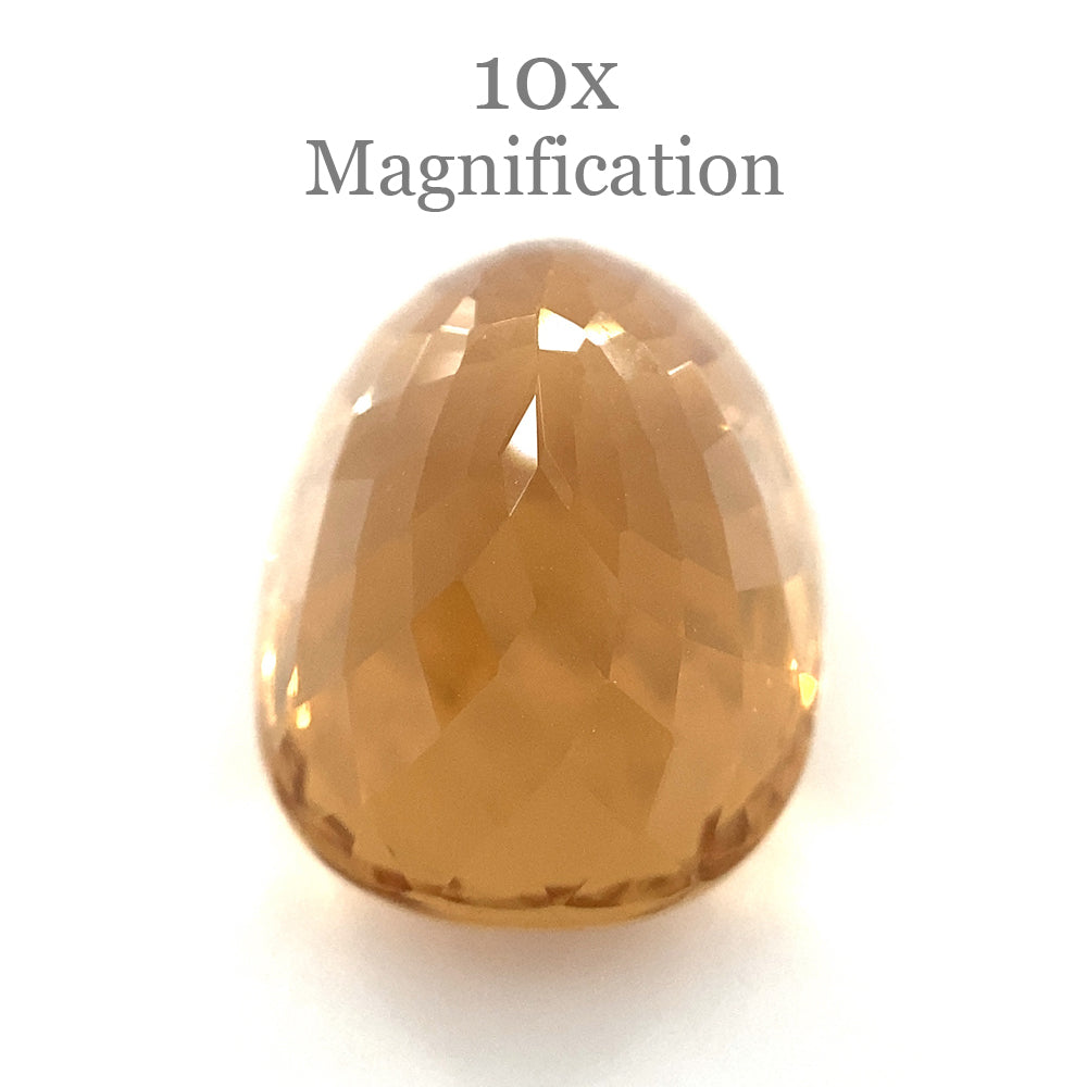 10.80ct Brazilian Golden Yellow Heliodor Beryl Cushion Mixed Cut Gemstone by SkyJems Canada