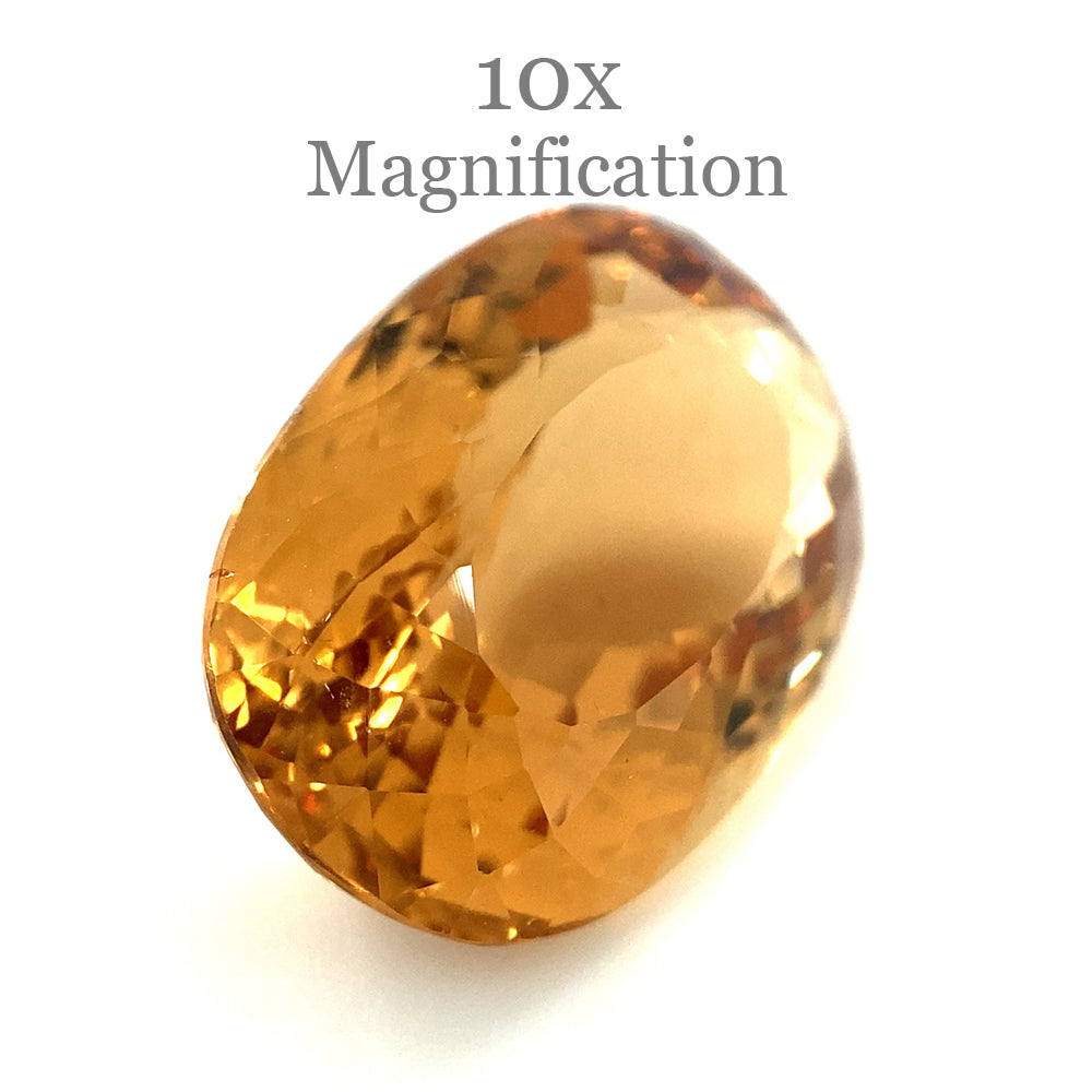 9.10ct Brazilian Golden Yellow Heliodor Beryl Cushion Mixed Cut Gemstone by SkyJems Canada