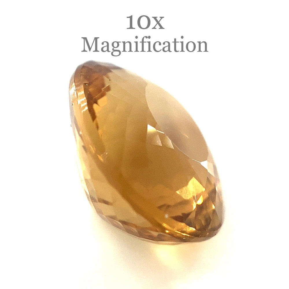 8.61-carat golden heliodovalite beryl from Brazil,, rare yellow-orange gem from SkyAJems Canadian's curated Canadian gemstone