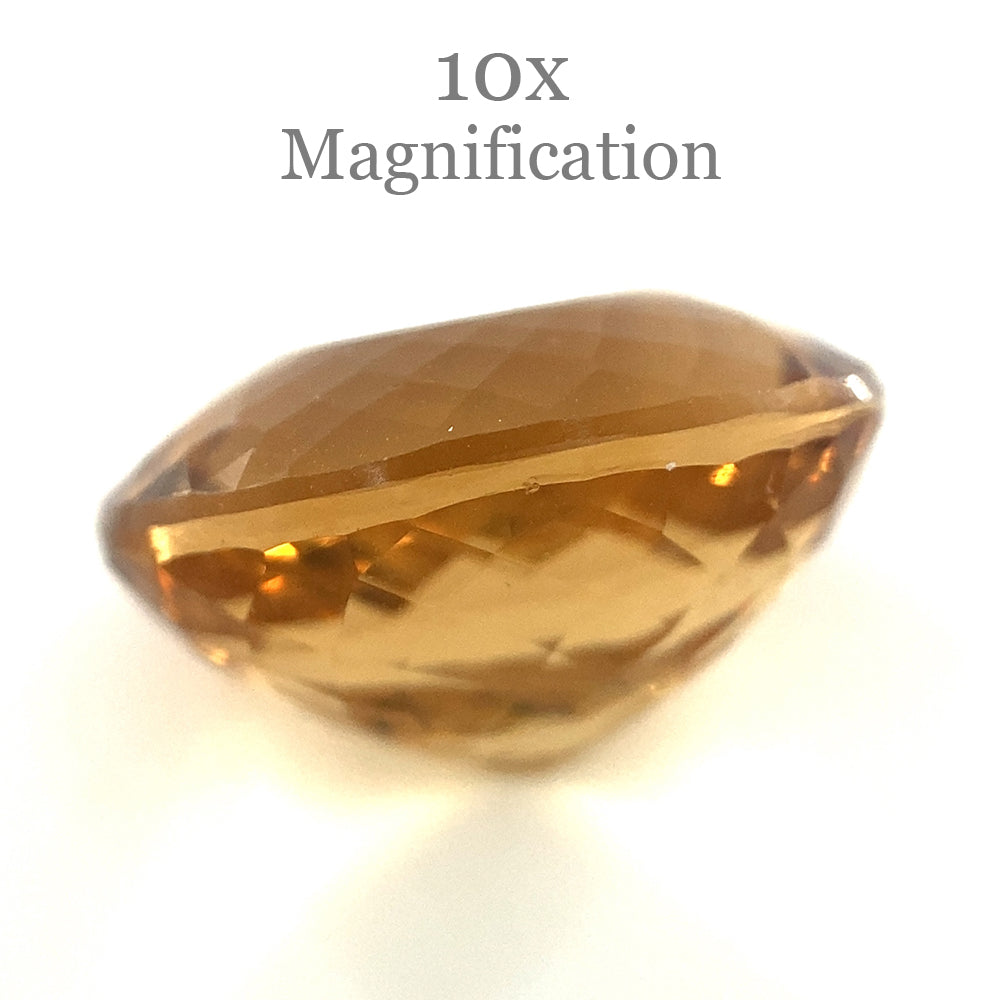 8.61ct Oval Golden Yellow Heliodor Beryl from Brazil, Mixed Cut Gemstone by SkyJems Canadian Gem Specialists