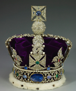 Famous Sapphire Jewellery, Part 8: Circlet of the Imperial State Crown, Home of the Stuart Sapphire