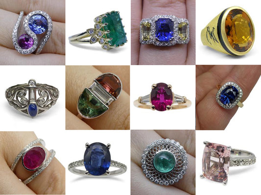 Why do people wear engagement rings on their left hand?