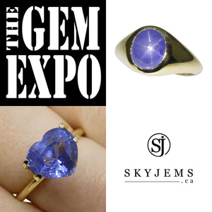 Skyjems.ca at The Toronto Gem Expo, March 10-12, contact for complimentary VIP Entry from Skyjems