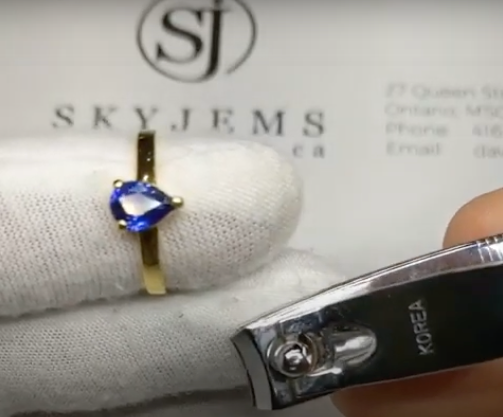 How to Remove Claw-Set Gems with a Pair of Nail Clippers