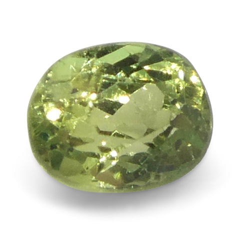 0.21ct Oval Yellowish Green to Yellowish Brown Alexandrite from Sri Lanka, Unheated