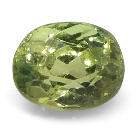 0.21ct Oval Yellowish Green to Yellowish Brown Alexandrite from Sri Lanka, Unheated