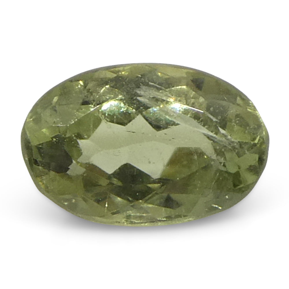 Alexandrite 0.47 cts 5.65 x 3.72 x 2.59 mm Oval Yellowish Green changing to Greyish Purple  $660