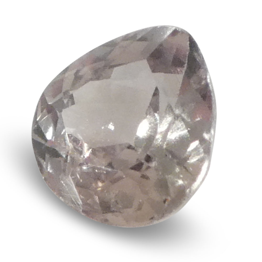 0.46ct Pear Yellowish Green to Greyish Purple Alexandrite from Brazil, Unheated - Skyjems Wholesale Gemstones