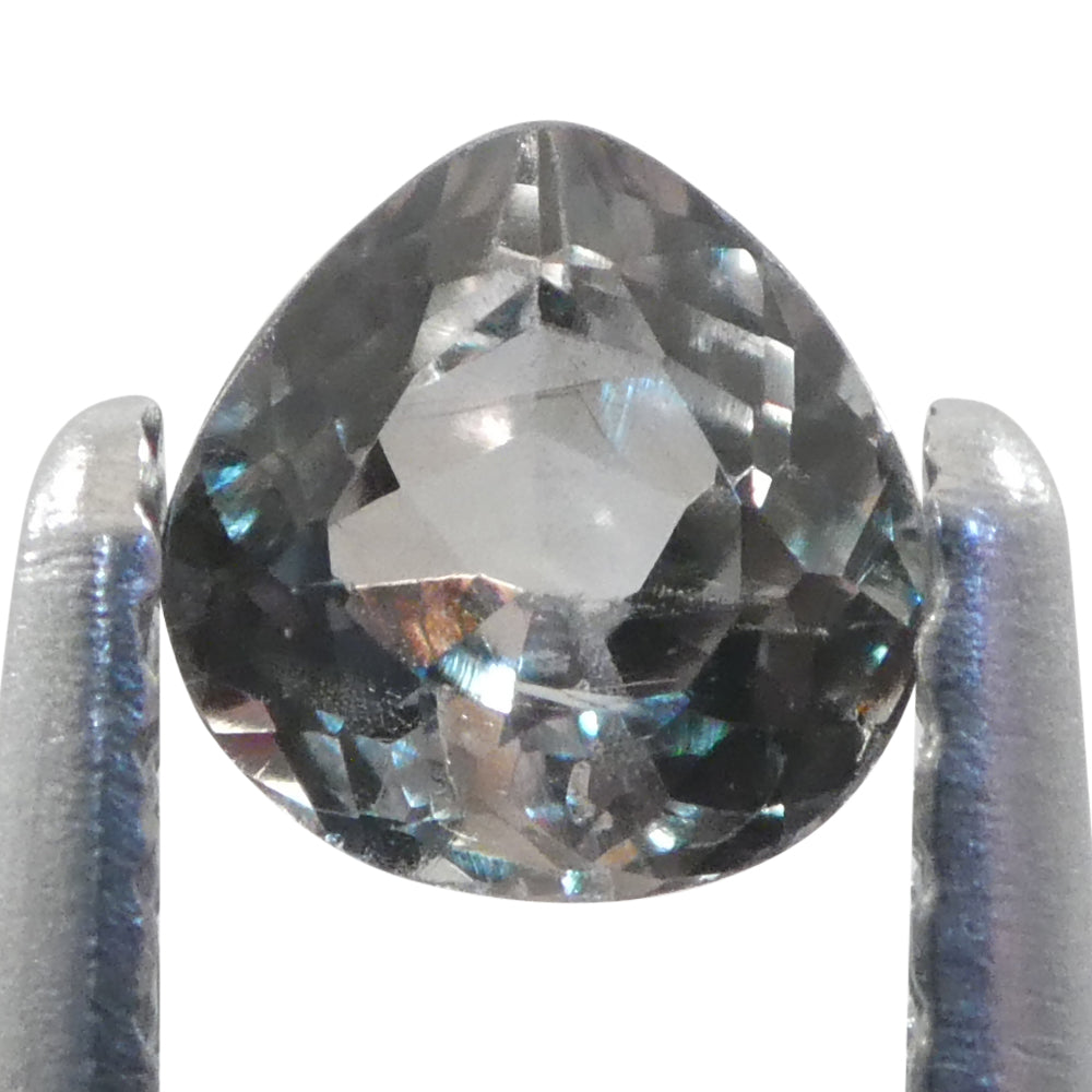 0.46ct Pear Yellowish Green to Greyish Purple Alexandrite from Brazil, Unheated - Skyjems Wholesale Gemstones