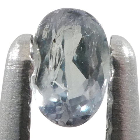 0.15ct Oval Yellowish Green to Greyish Purple Alexandrite from Brazil, Unheated