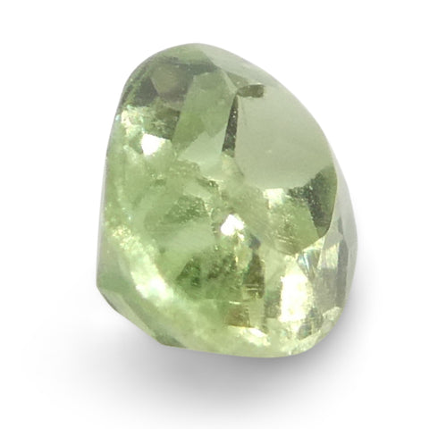 0.22ct Oval Yellowish Green to Greyish Purple Alexandrite from Brazil, Unheated