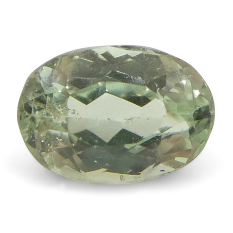 0.24ct Oval Yellowish Green to Greyish Purple Alexandrite from Brazil, Unheated