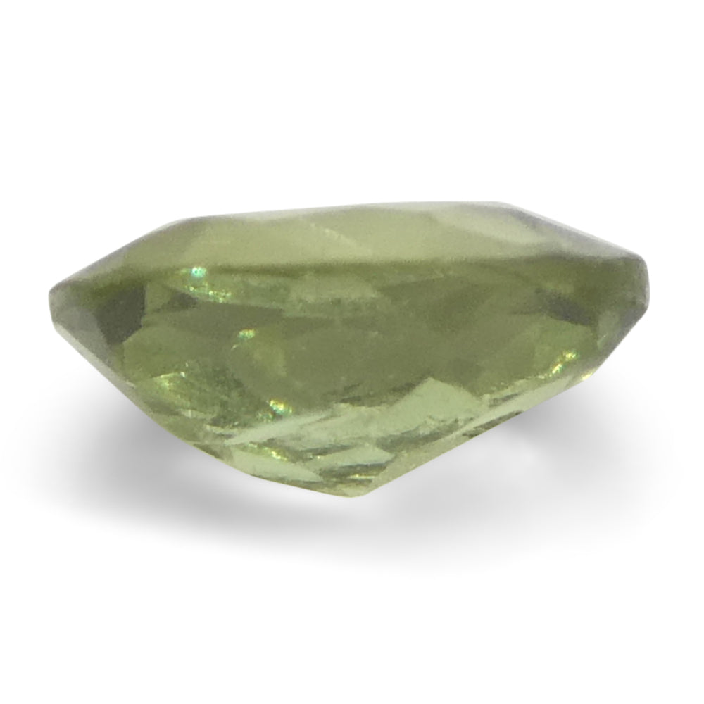 0.24ct Oval Yellowish Green to Yellowish Brown Alexandrite from Brazil, Unheated - Skyjems Wholesale Gemstones