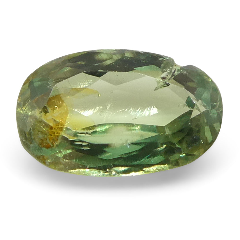 Alexandrite 0.25 cts 4.82 x 3.15 x 1.68 mm Oval Slightly Yellowish Green changing to Greyish Purple  $350