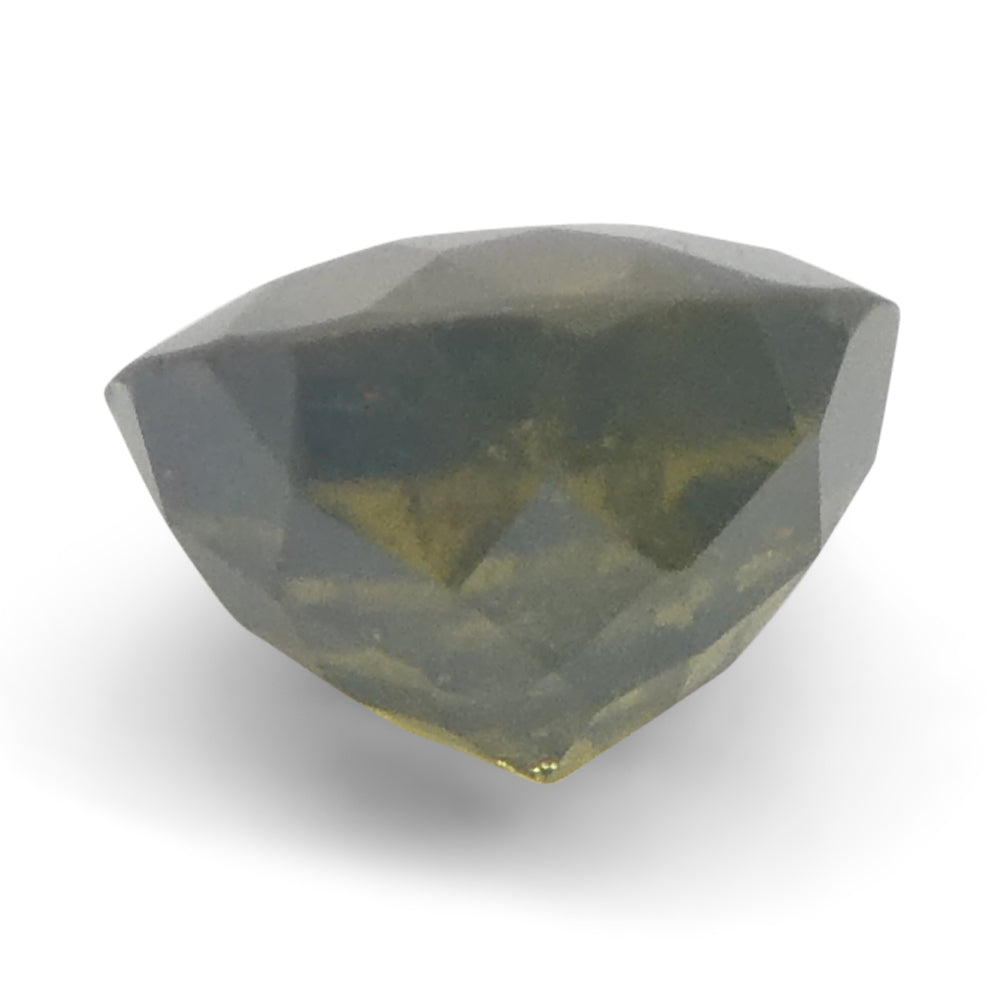 0.56ct Oval Greenish Yellow to Greyish Purple Alexandrite from Sri Lanka, Unheated - Skyjems Wholesale Gemstones