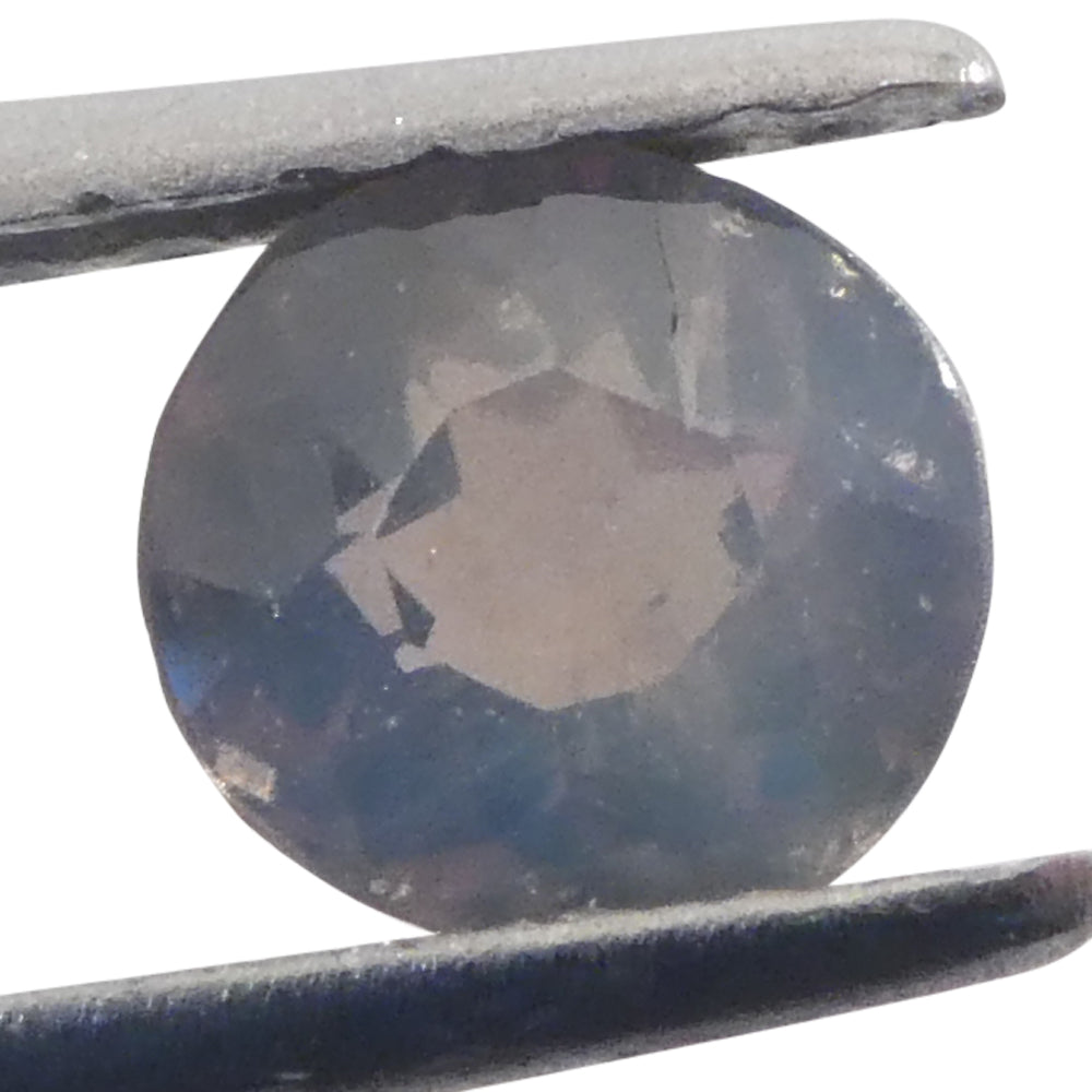 0.56ct Oval Greenish Yellow to Greyish Purple Alexandrite from Sri Lanka, Unheated - Skyjems Wholesale Gemstones