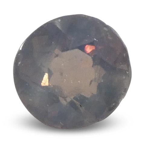 0.56ct Oval Greenish Yellow to Greyish Purple Alexandrite from Sri Lanka, Unheated