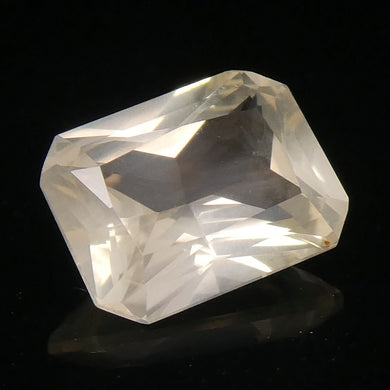 1.60ct Radiant White Sapphire - Skyjems Wholesale Gemstones