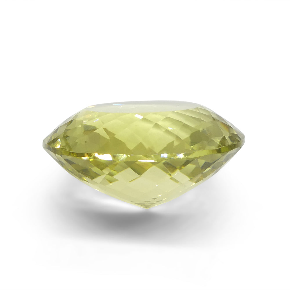 81.5ct Round Lemon Yellow Citrine from Brazil - Skyjems Wholesale Gemstones