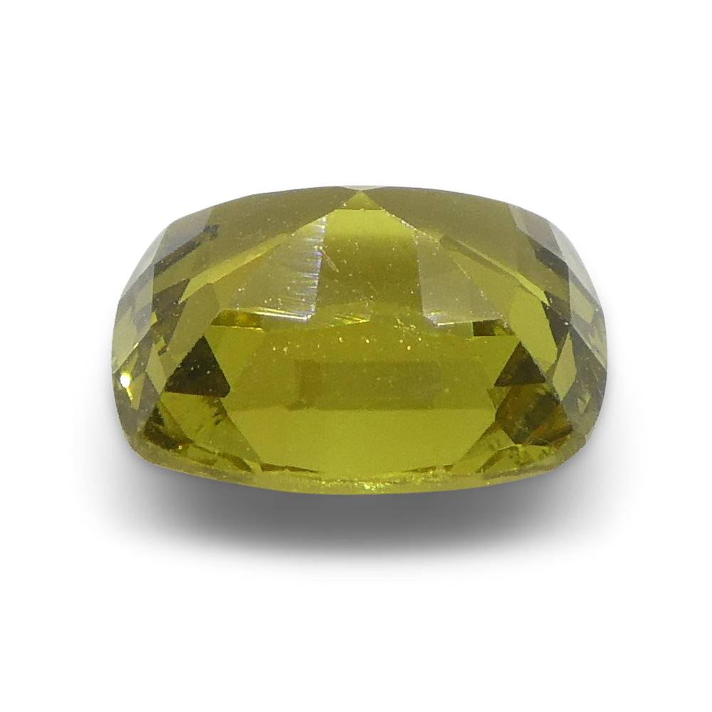 1.53ct Rectangular Cushion Yellow Chrysoberyl from Brazil - Skyjems Wholesale Gemstones