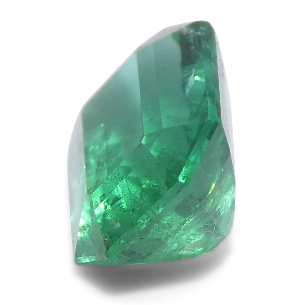 1.77ct Octagonal/Emerald Cut Green Emerald from Zambia - Skyjems Wholesale Gemstones