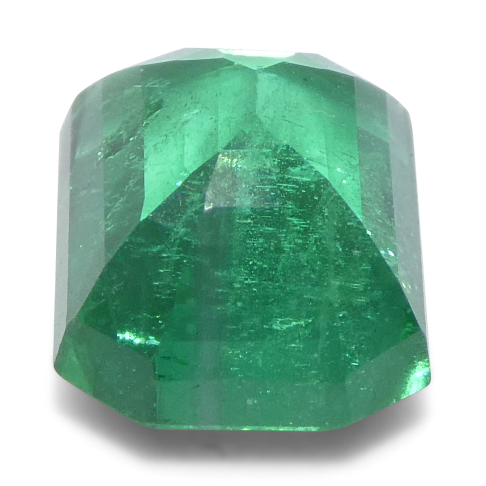 2.19ct Octagonal/Emerald Cut Green Emerald from Zambia - Skyjems Wholesale Gemstones