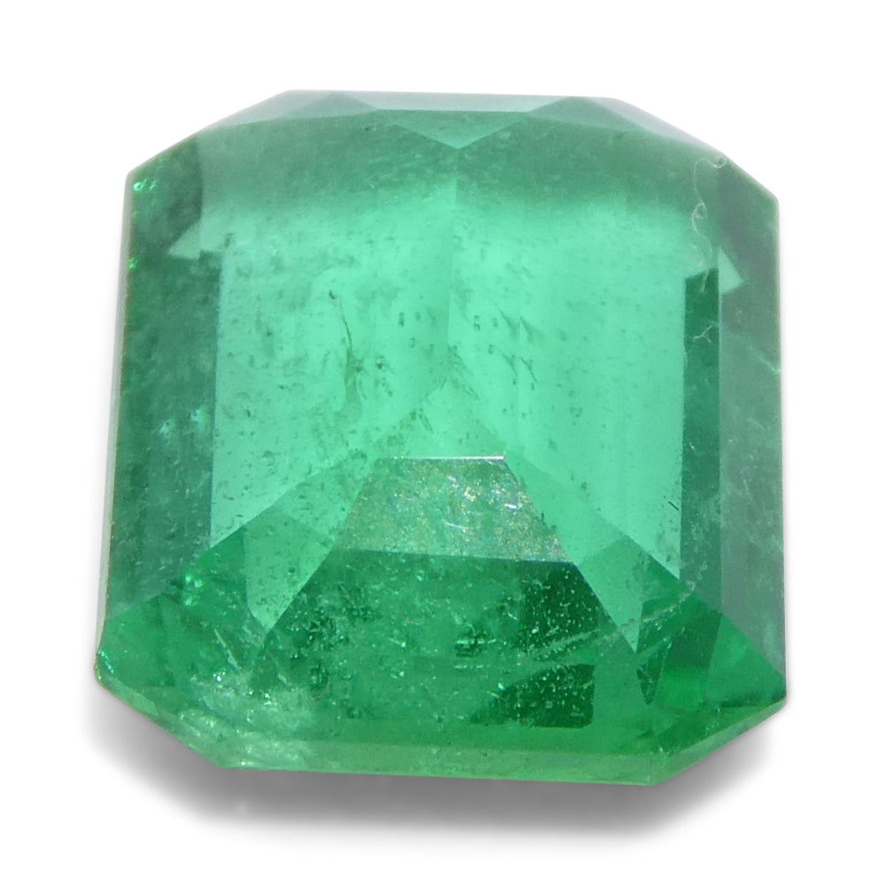 2.37ct Octagonal/Emerald Cut Green Emerald from Zambia - Skyjems Wholesale Gemstones