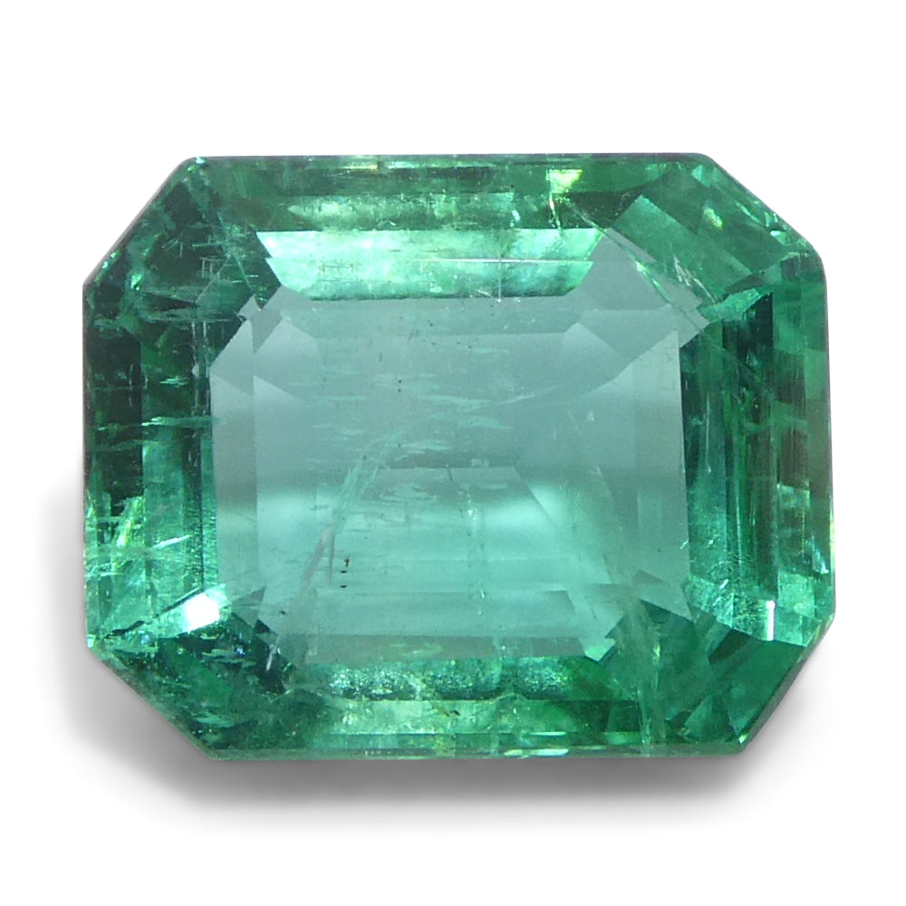 Emerald 2.89 cts 9.69 x 7.86 x 4.82 mm Octagonal/Emerald Cut Green  $3470