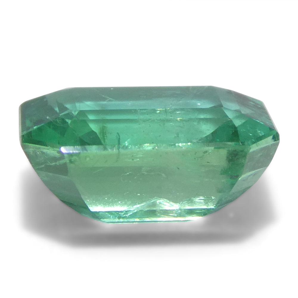 2.89ct Octagonal/Emerald Cut Green Emerald from Zambia - Skyjems Wholesale Gemstones