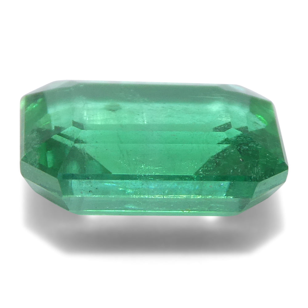 2.24ct Octagonal/Emerald Cut Green Emerald from Zambia - Skyjems Wholesale Gemstones