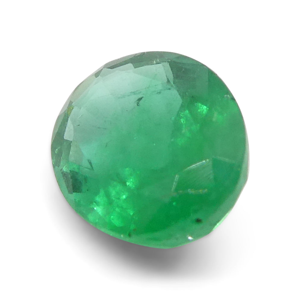 1.11ct Oval Green Emerald from Zambia - Skyjems Wholesale Gemstones