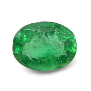 Emerald 1.29 cts 8.19 x 6.28 x 4.58 mm  Oval Green  $1040