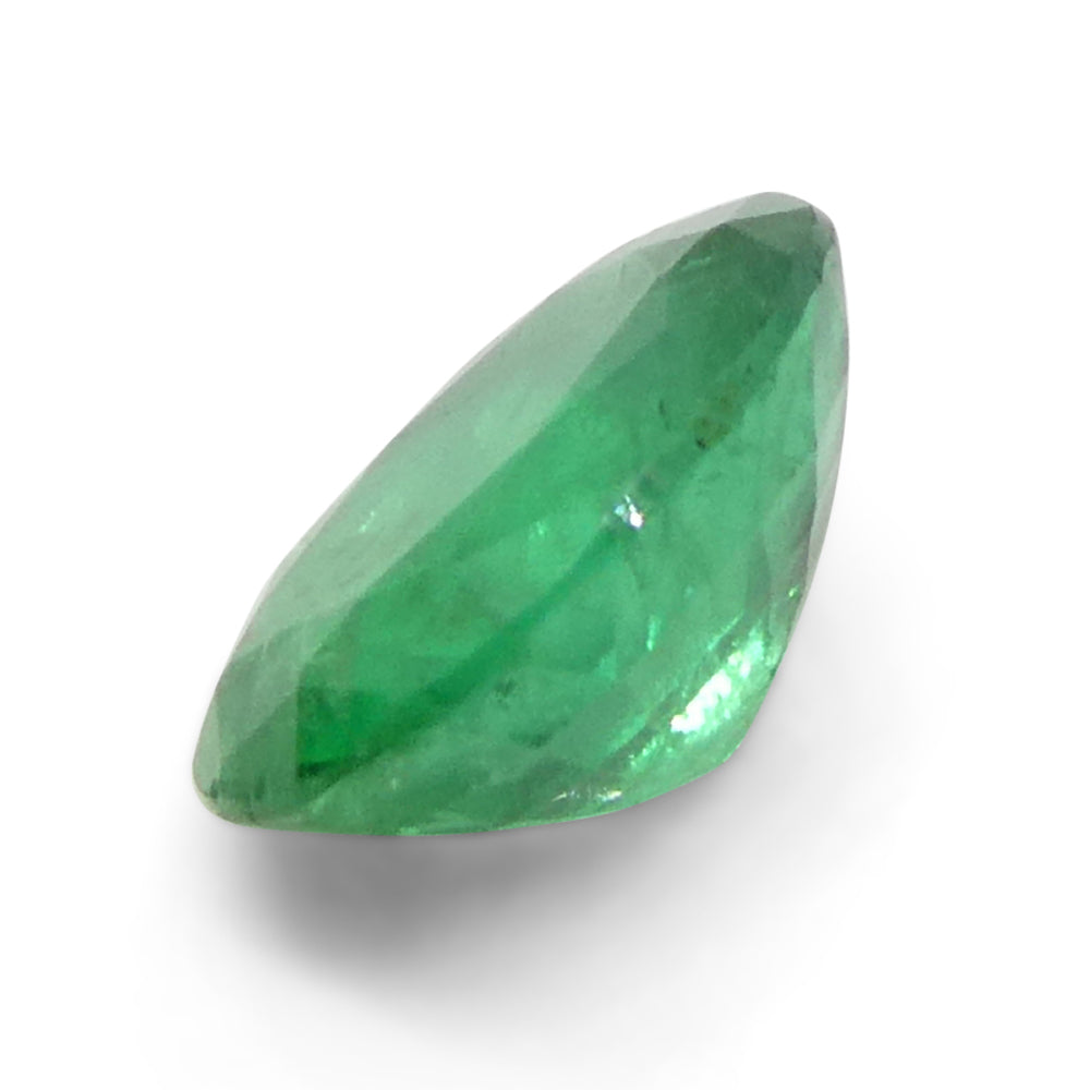 1.29ct Oval Green Emerald from Zambia - Skyjems Wholesale Gemstones