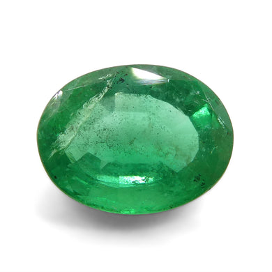 Emerald 1.28 cts 7.59 x 6.07 x 3.86 mm Oval Green  $1030